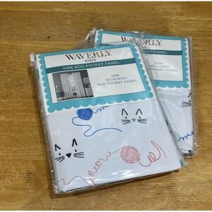 Waverly Kids Unisex Girls/Boys Incatnito Blackout Window‎ Curtain 42X63 Set of 2